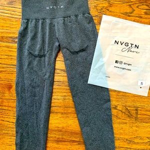 NVGTN Black Speckled Curve Leggings - NWOT